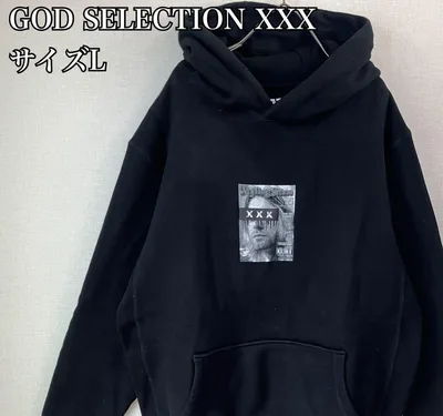 【即完売】ゴッドセレクションXXX パーカー L 17SS カートコバーン 黒