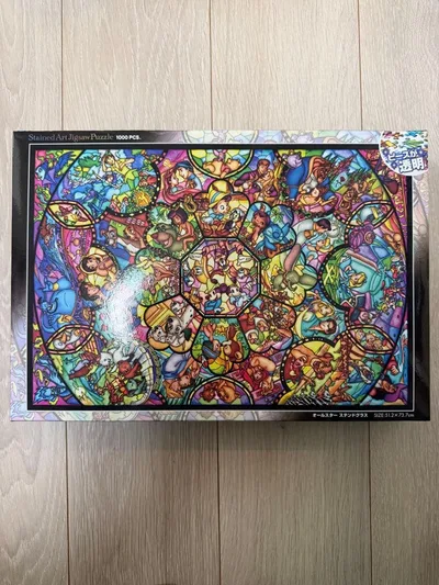 ปริศนากระจกสี Disney All Star 1,000 ชิ้น