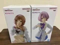 学園アイドルマスター ESPRESTO フィギュア2種セット 姫崎莉波 有村麻央