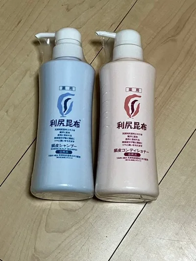 利尻昆布 薬用頭皮 シャンプー コンディショナー 400ml