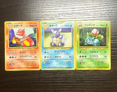 旧裏 御三家 フシギソウ リザード カメール
