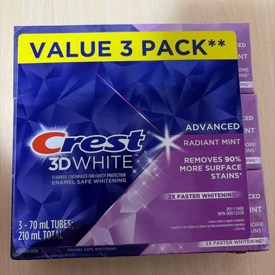 Crest 3D White 歯磨き粉 3本セット