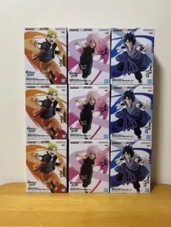 NARUTO 72 series ナルト サスケ サクラ 3種セット 各3個
