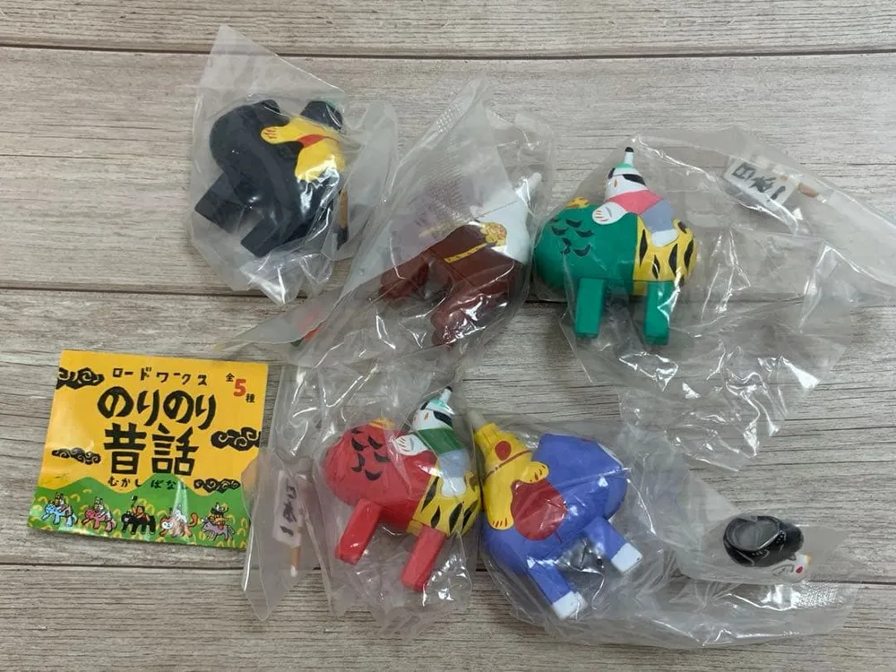 ロードワークス のりのり昔話 5種類コンプセット ガチャ カプセルトイ