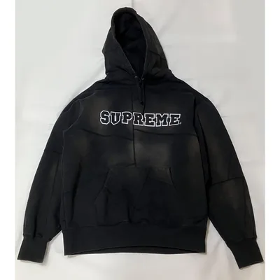 Supreme 20AW Patchwork ロゴ パッチワーク フーディー
