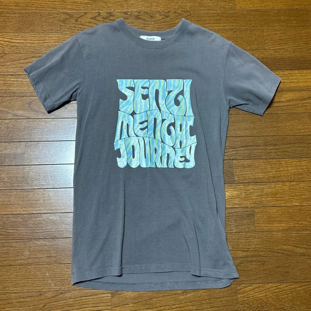 ゼブラロゴTシャツ フラワー