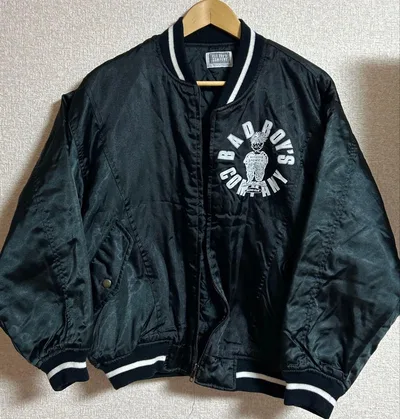 80s BAD BOY'S COMPANY スタジャン ブラック