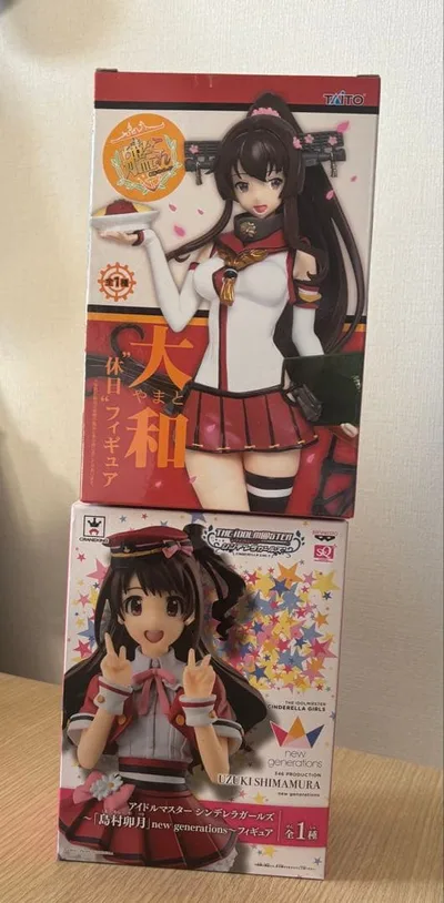 艦これ 大和 休日フィギュア & 島村卯月 フィギュア 2点セット