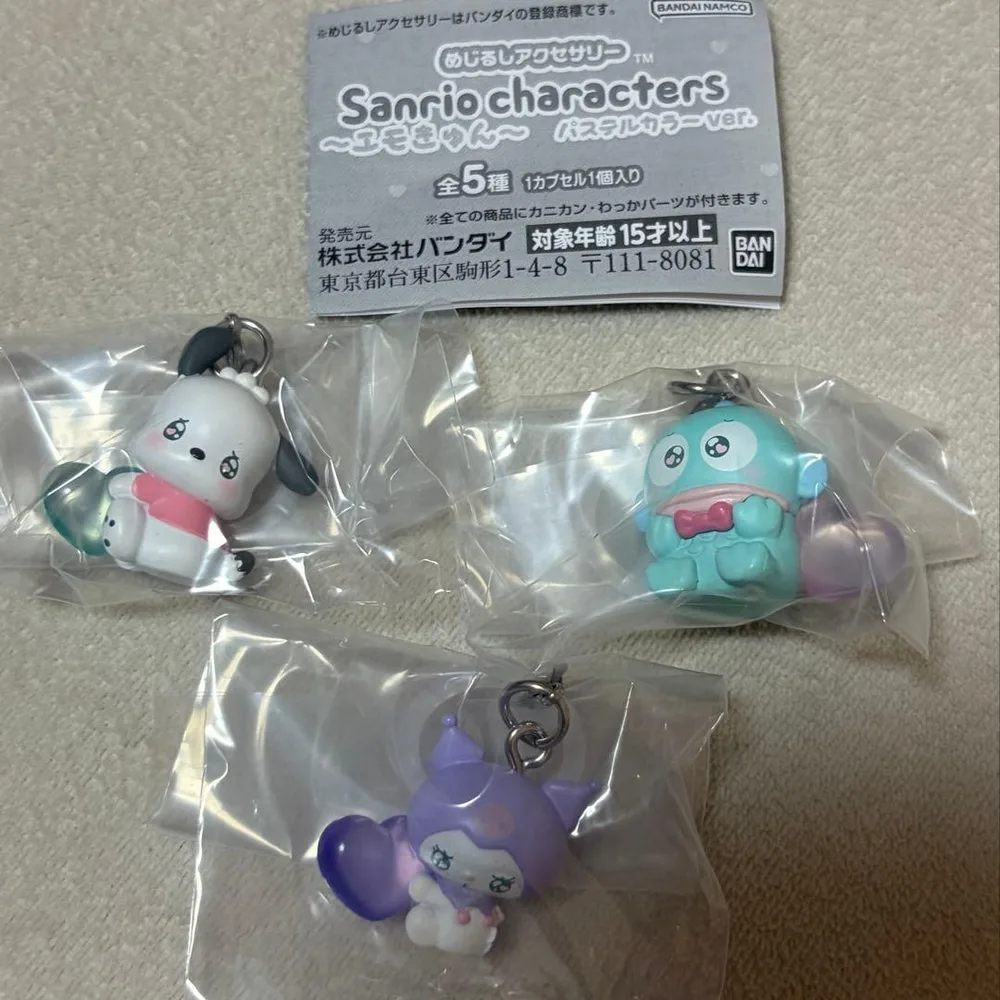 サンリオキャラクターズ めじるしアクセサリー エモきゅん パステルカラー