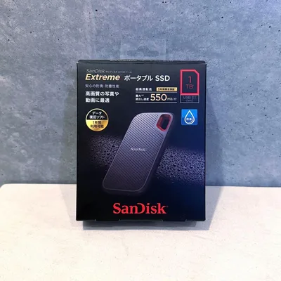 SanDisk Extreme ポータブルSSD 1TB
