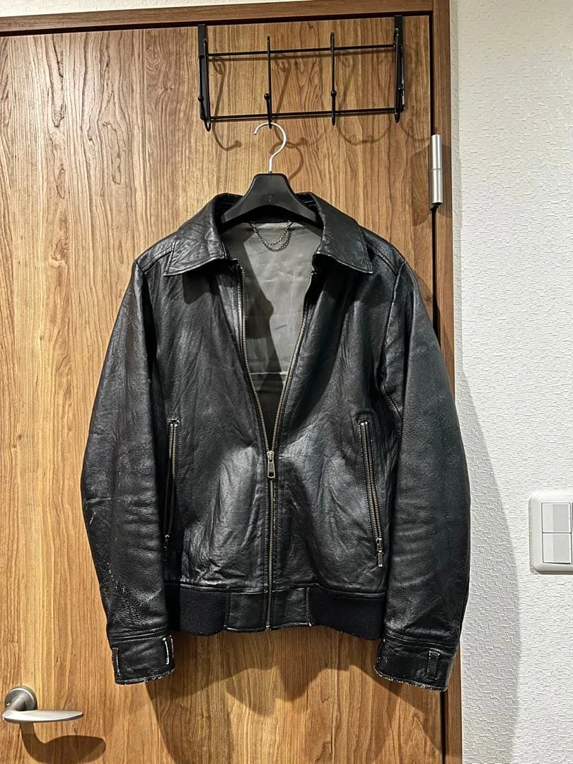 FREAK'S STORE シングルライダースジャケット 本革 ピッグレザー