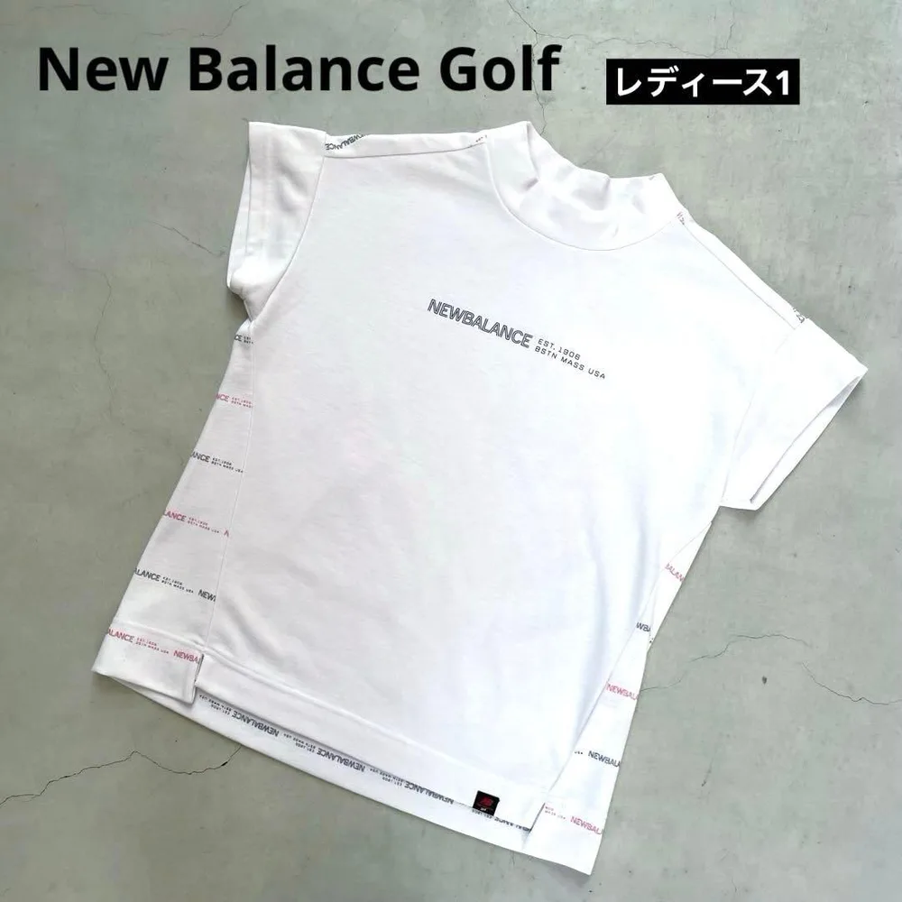 New Balance Golf ニューバランスゴルフ モックネックTシャツ 1