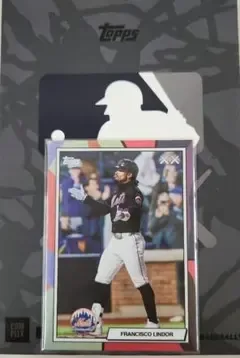 Francisco Lindor Topps MLB×KAWS