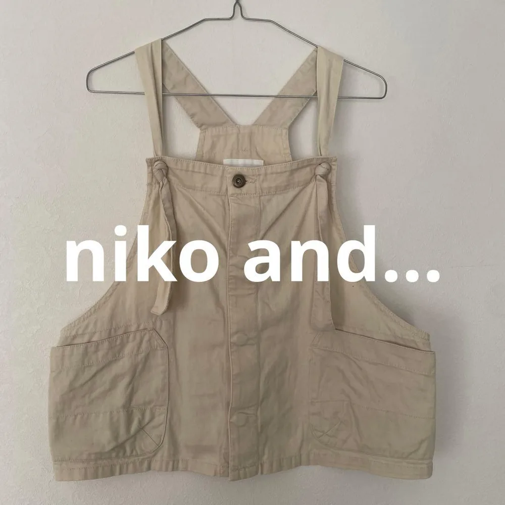 niko and... ベスト ジレ アイボリー