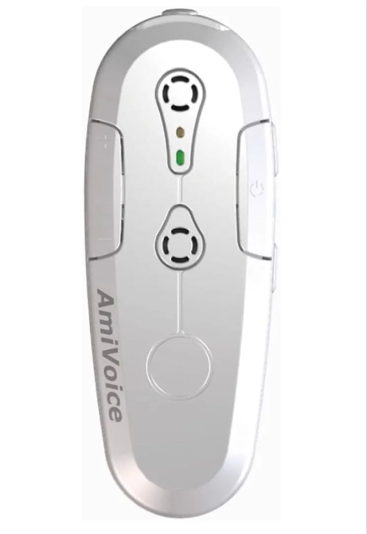 AmiVoice Front WT01 (สีขาว) ไมโครโฟนแบบสวมใส่ได้