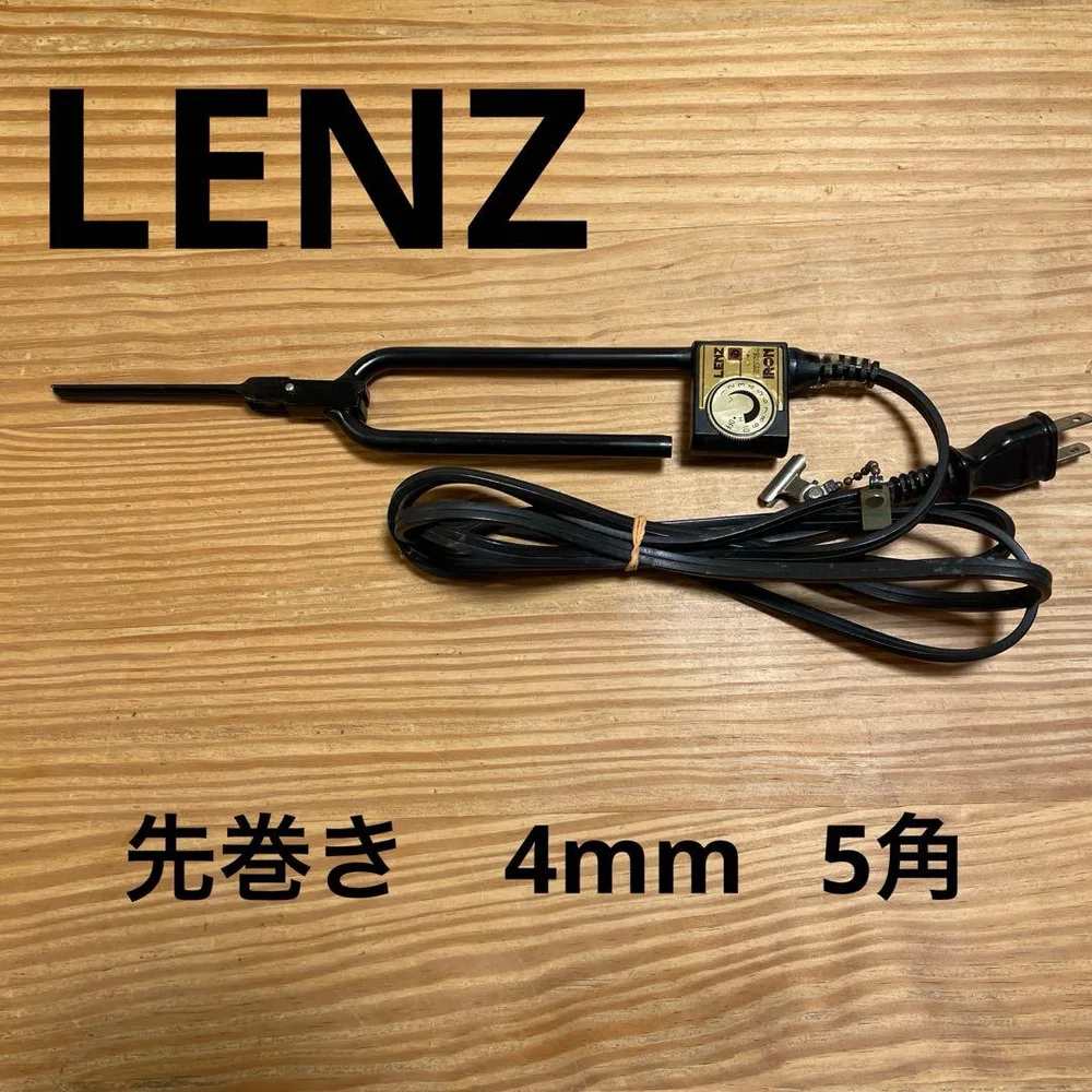 LENZ レンツアイロン 先巻き 4mm 5角