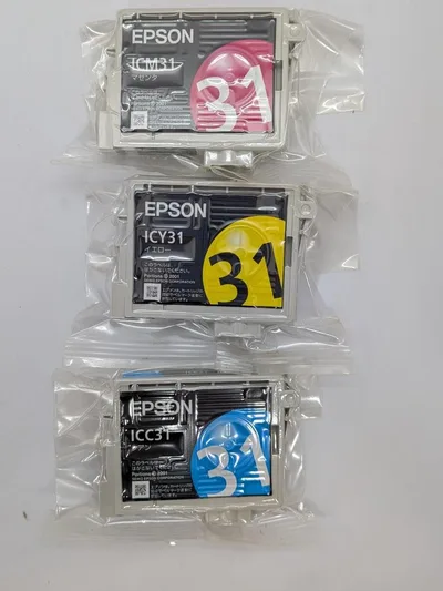EPSON インクカートリッジ 31シリーズ 3色セット 未開封