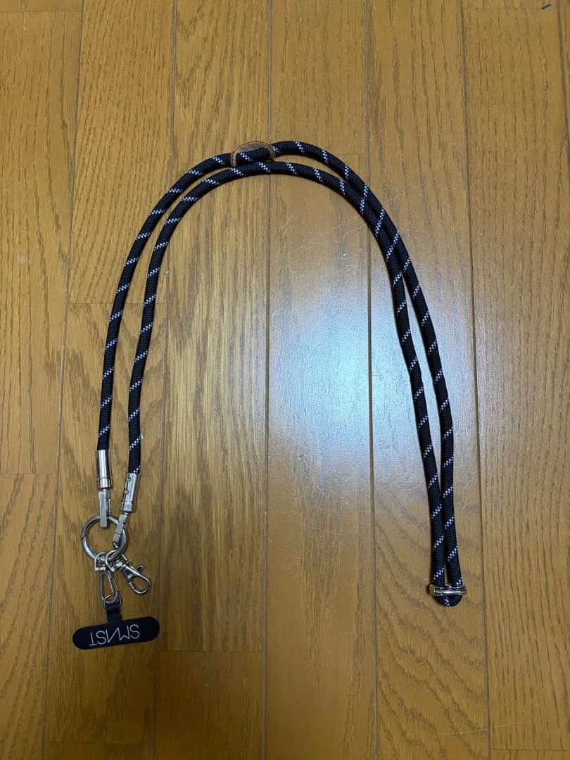 SMAST MOBILE STRAP スマホ ショルダーストラップ 黒