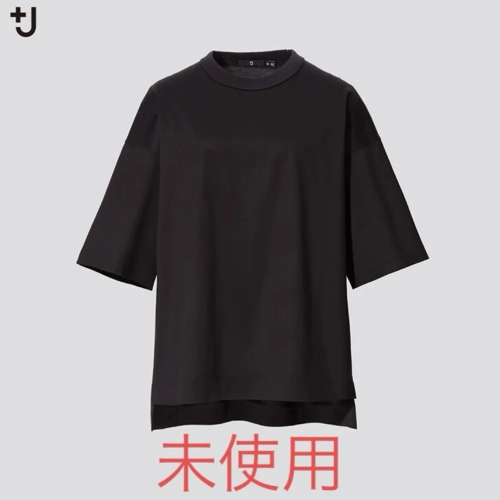 【新品未使用】UNIQLO +J スーピマコットンオーバーサイズT