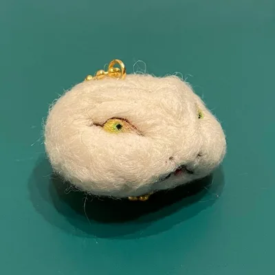 ハンドメイド 羊毛フェルト キーホルダー