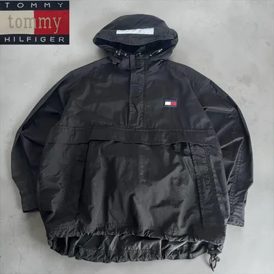 90s TOMMY HILFIGER アノラックパーカー ナイロンジャケットXL