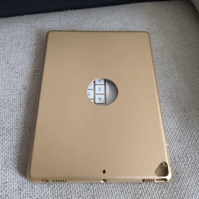 ipad7~9世代 ワイヤレスキーボード ゴールド