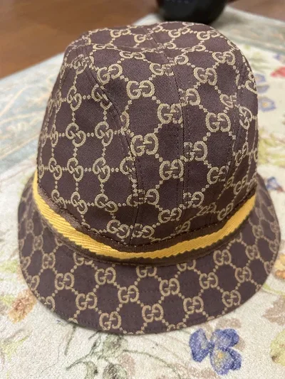 GUCCI 帽子 バケットハット シェリーライン