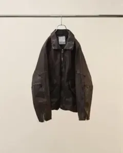 ANCELLM レザージャケット CWU LEATHER JACKETアンセルム
