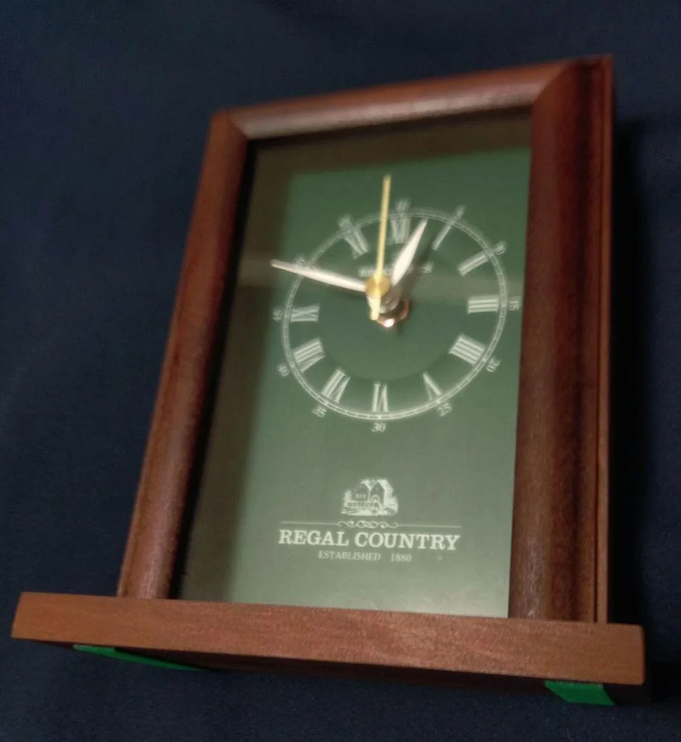 REGAL COUNTRY 置時計 木製フレーム 非売品