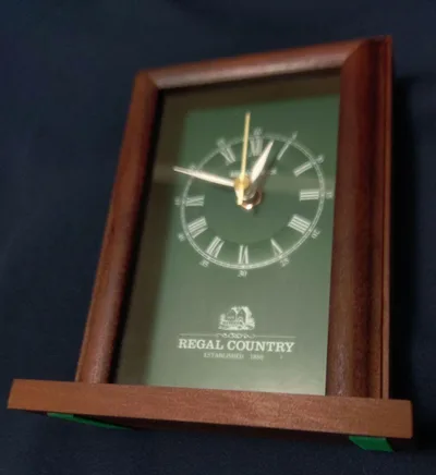 REGAL COUNTRY 置時計 木製フレーム 非売品