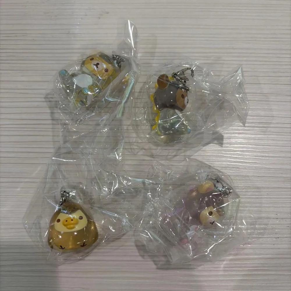 リラックマ 着ぐるみ キーホルダー 4種セット