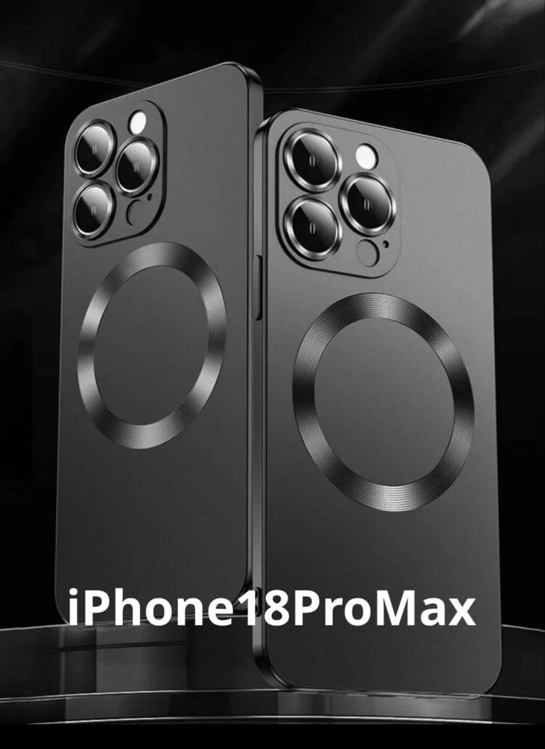 iPhone18ProMax用 ケース ブラック3023