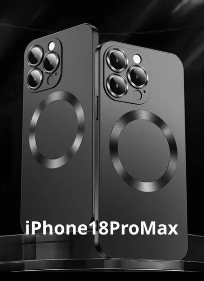 iPhone18ProMax用 ケース ブラック3023