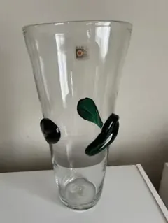 BLENKO Glass ヴィンテージ ハンドメイド フラワーベース 花瓶