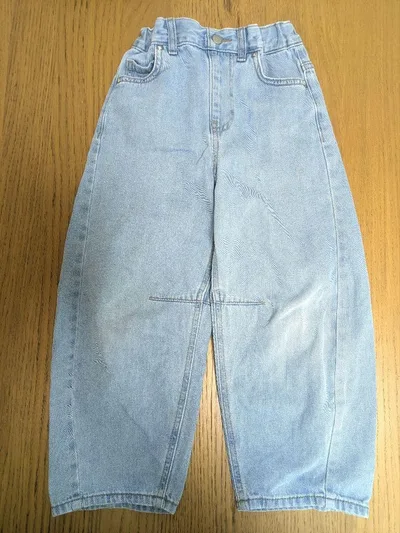ライトブルー デニムパンツ ロングパンツ