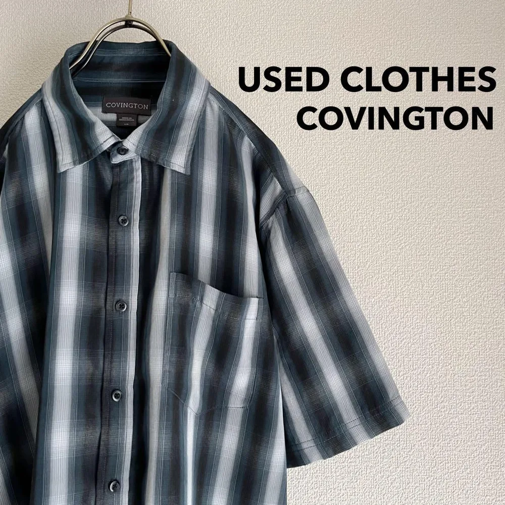 古着 “COVINGTON” Shadow Check Shirt