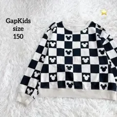 【GapKids】ディズニー ミッキーマウス スウェット・トレーナー/裏起毛