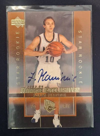 Zoran Planinic 直筆サインカード NBA