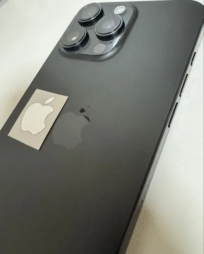 iPhone Apple ロゴ 2D シール・ステッカー シルバー 1つ入り