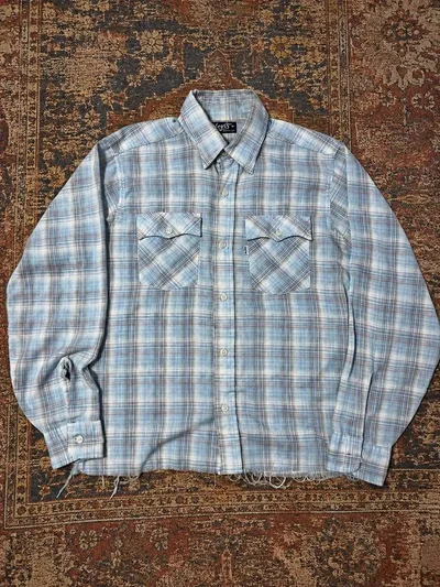70s levi's オンブレ ウエスタンシャツ