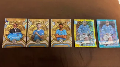 Topps マンC カードセット 5枚 ハーランド マンチーニ マフレズ シリ