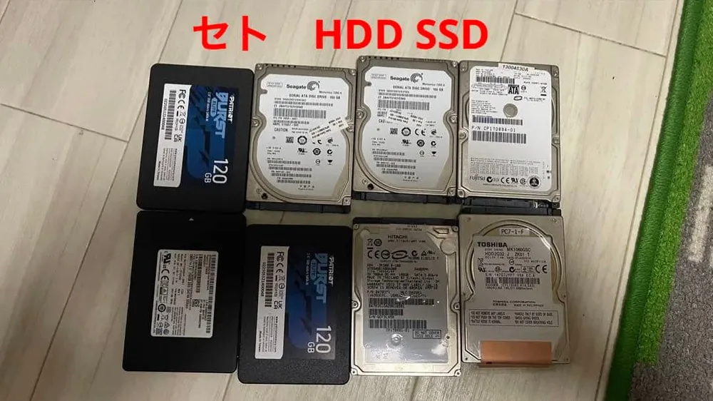2.5インチ HDD SSD まとめ売り 6点セット