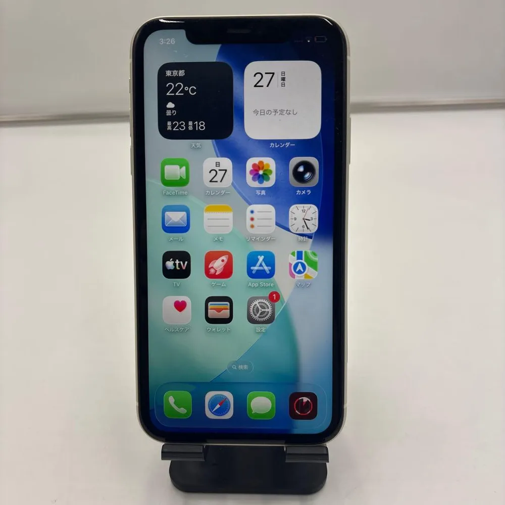 美品 SIMフリー iPhone11 128GB バッテリー98%