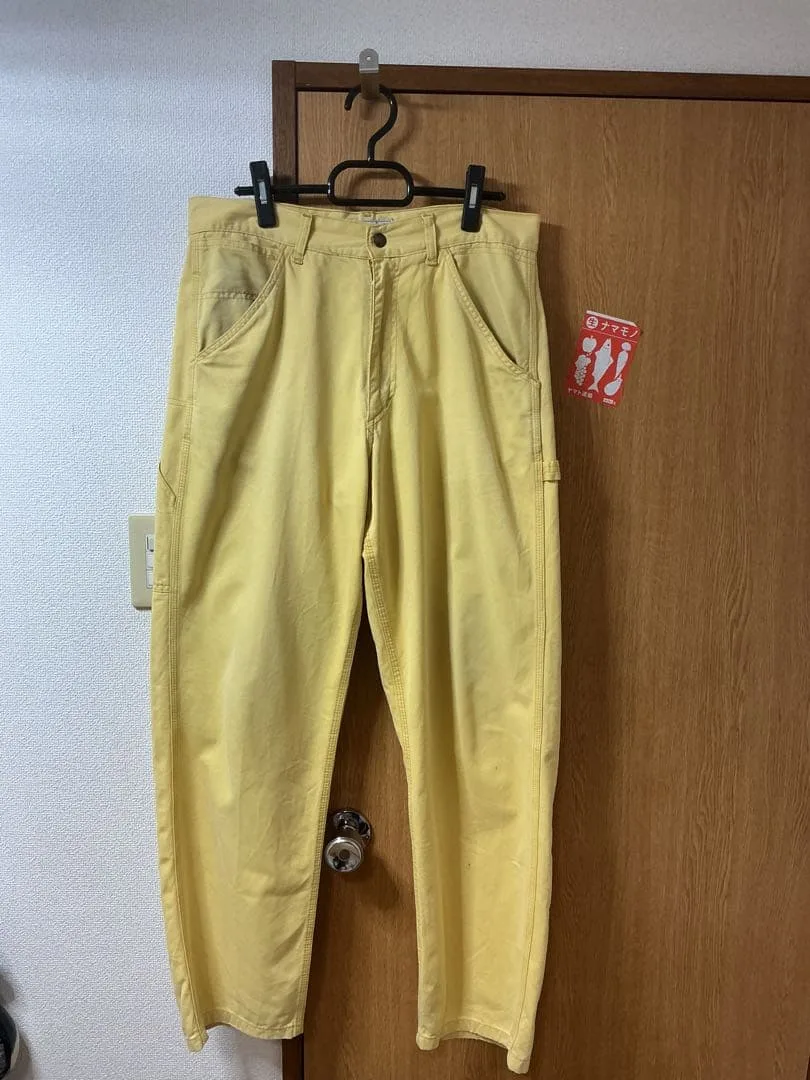 Lee ペインターパンツ イエロー