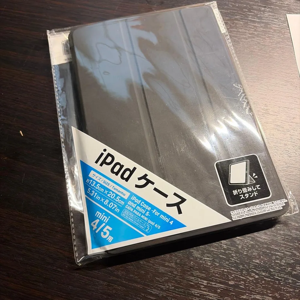 iPad mini 4&5 ケース ブラック
