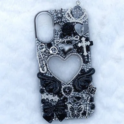iPhoneデコケース iPhone16ケース デコ電