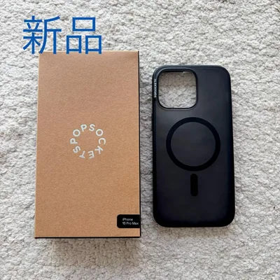 新品!POPSOCKETS MagSafe*iPhone15pro maxケース