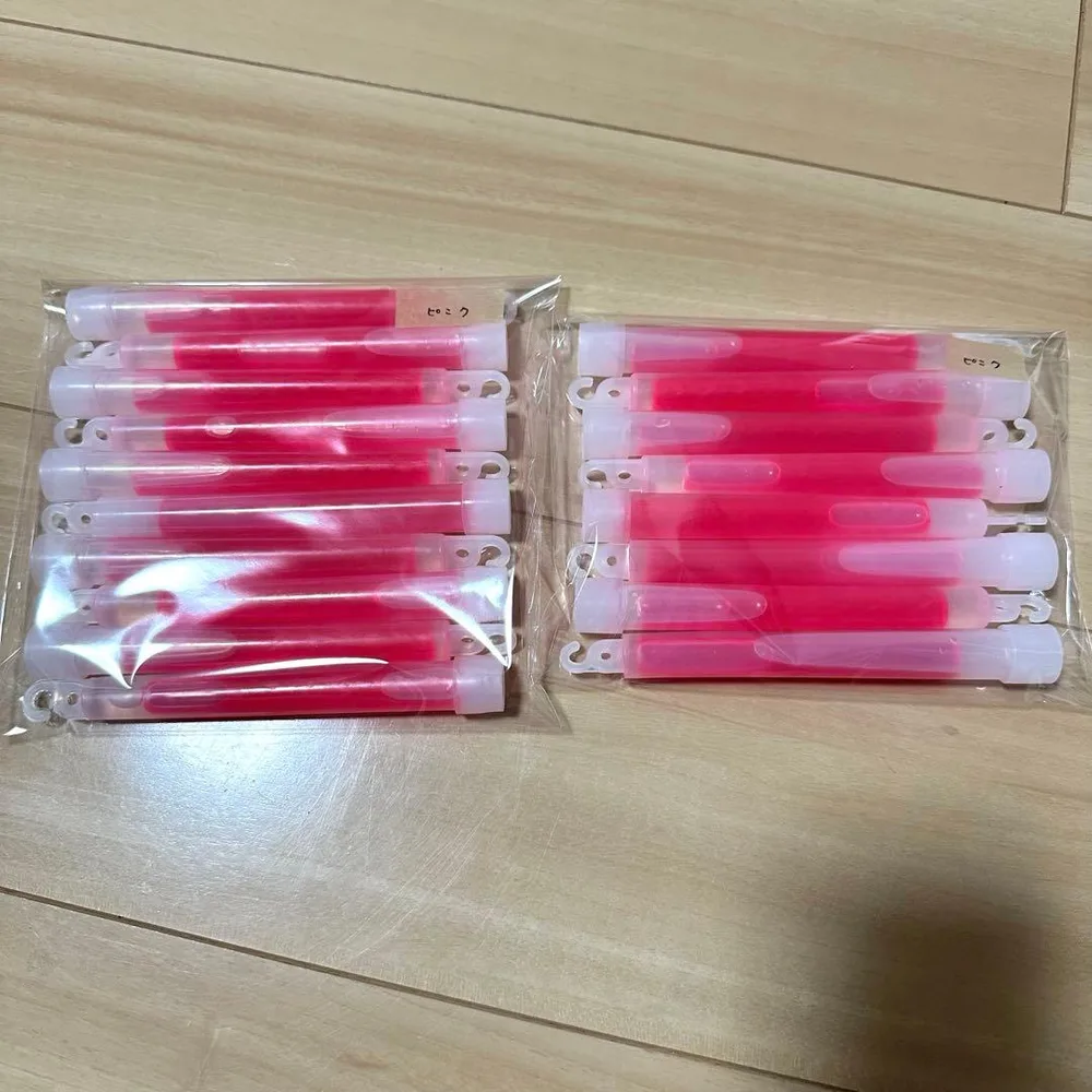 ไฟเคมี psyllium penlight สีชมพู ชุดแต่งงาน 18 ชิ้น