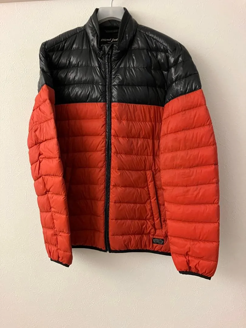 diesel ダウンジャケット バイカラー