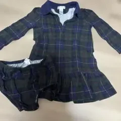 Ralph Lauren チェック柄 ワンピース ブルマ セット 80